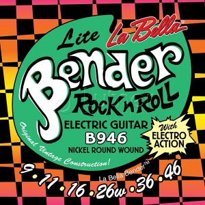 La Bella B946 The Bender Lite Комплект струн для электрогитары, никелированные, 9-46